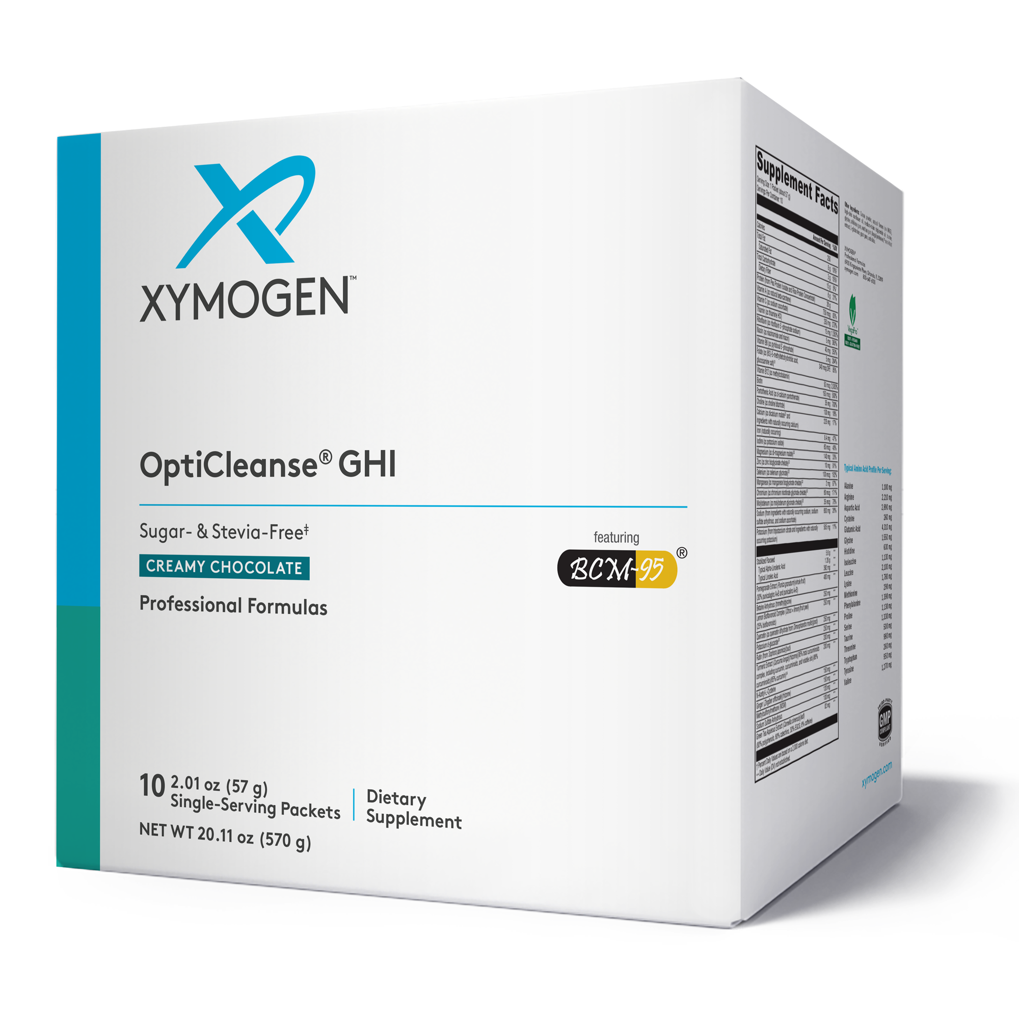 ◼️GLAY◼️MMH－PREMIUM BOX－ OptiCleanse GHI Lite - Chocolate Detox Supplement | Xymogen